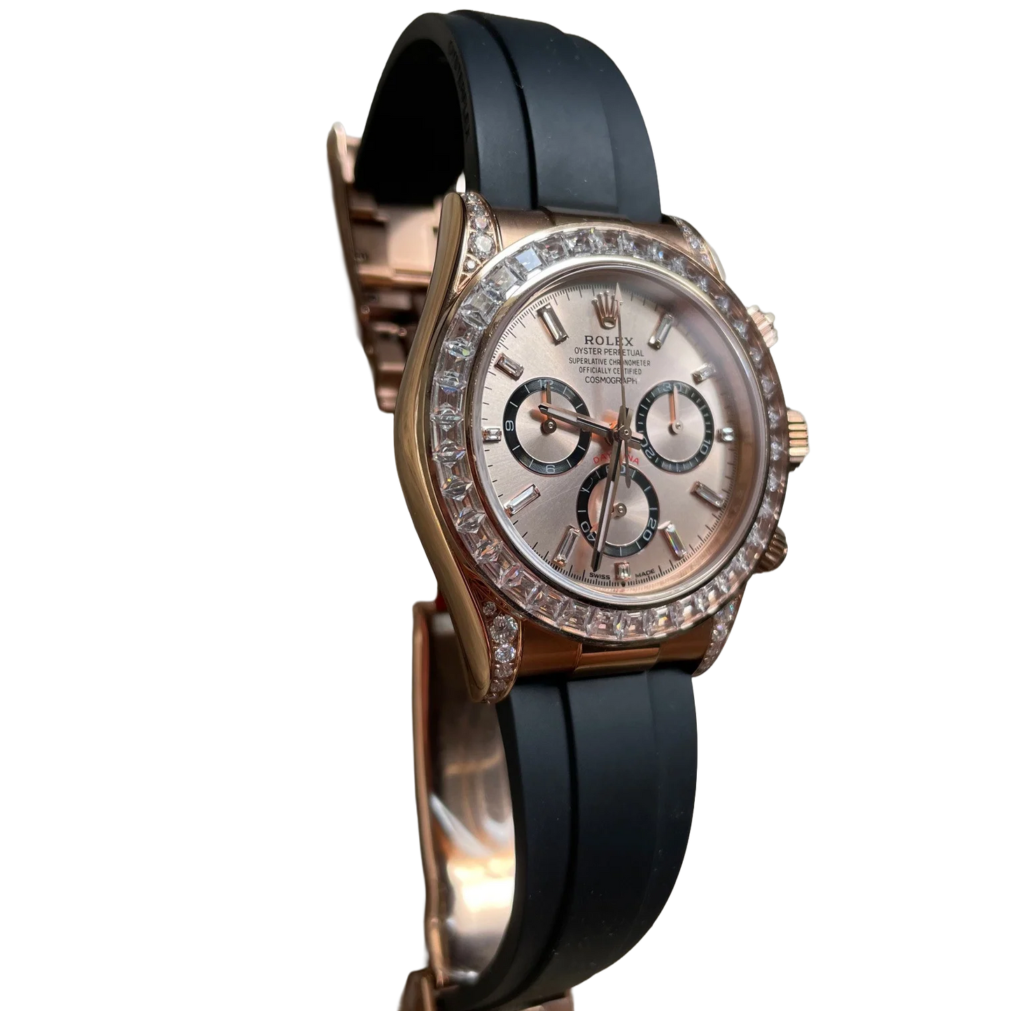 Daytona Cosmograph Everose gold Sundust Dial Diamond 40mm 126535TBR-0002