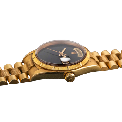 Day-Date 36mm 18248 18k Yellow Gold Presidential Bracelet Black Onyx Dial