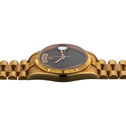 Day-Date 36mm 18248 18k Yellow Gold Presidential Bracelet Black Onyx Dial