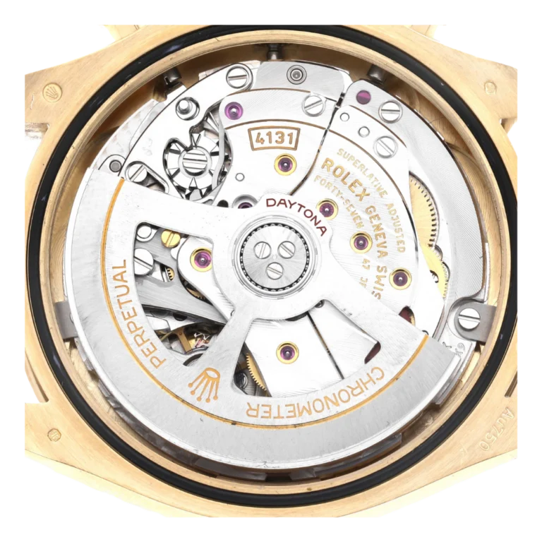Daytona 40mm Yellow Gold White Dial Mens Watch 126518
