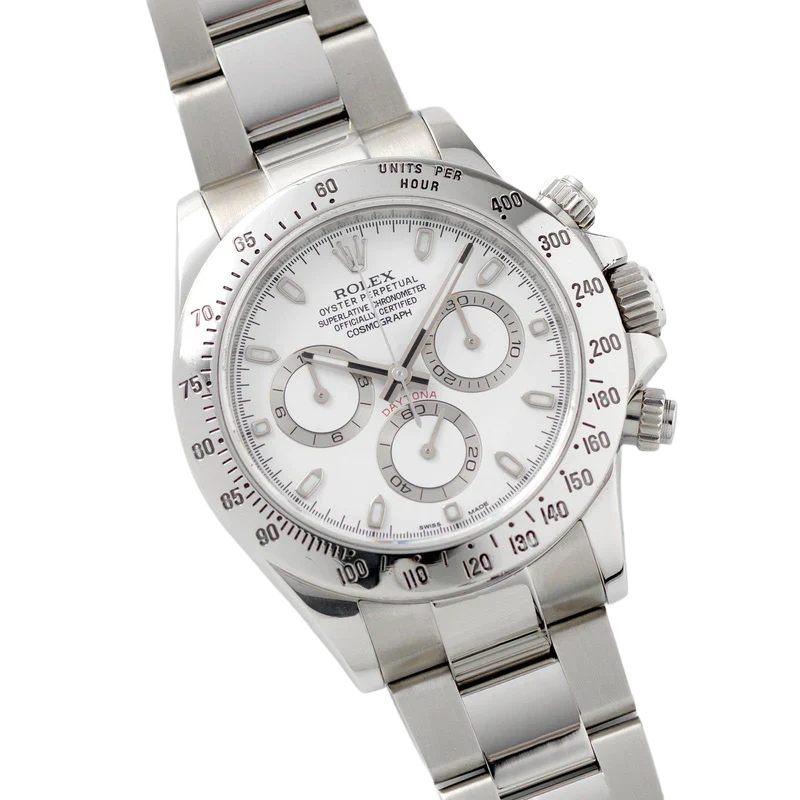 Daytona 40mm 116520 White APH Dial