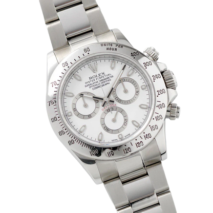 Daytona 40mm 116520 White APH Dial