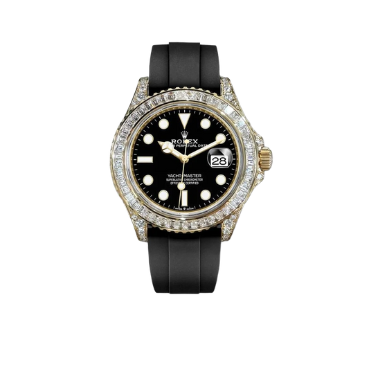 Yacht-Master 42  Yacht-master 42mm 226668 Yellow Gold Baguette Bezel Diamond