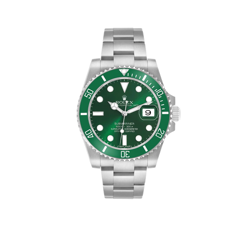 Submariner 40mm Hulk Steel Green Dial Bezel Mens Watch 116610LV