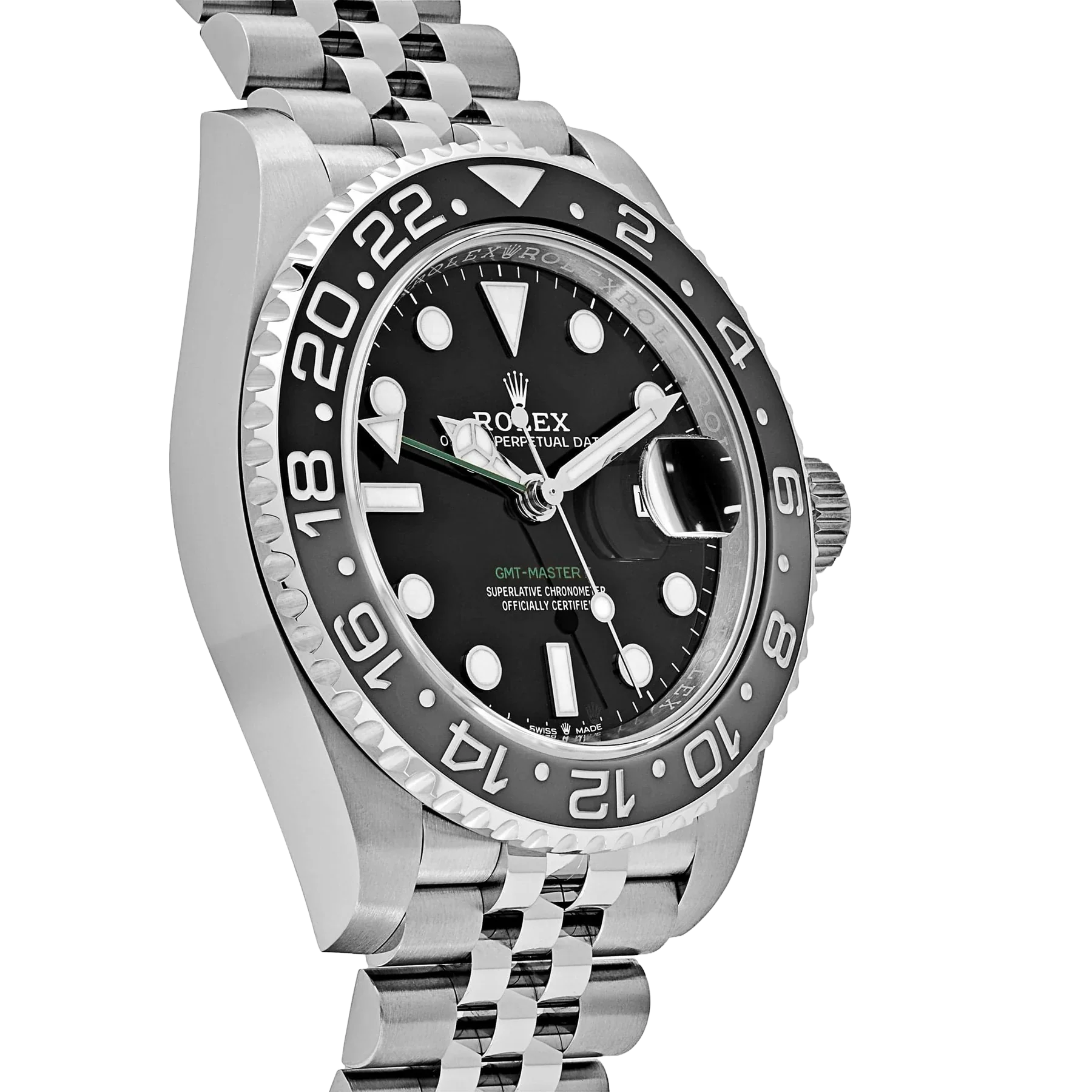 GMT-Master II 126710GRNR Bruce Wayne Stainless Steel Black Dial Jubilee (2025)