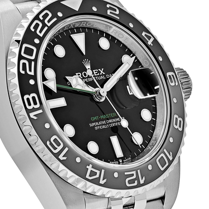 GMT-Master II 126710GRNR Bruce Wayne Stainless Steel Black Dial Jubilee (2025)