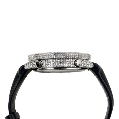 Five Time Zone Steel Diamond 40mm JCM-30