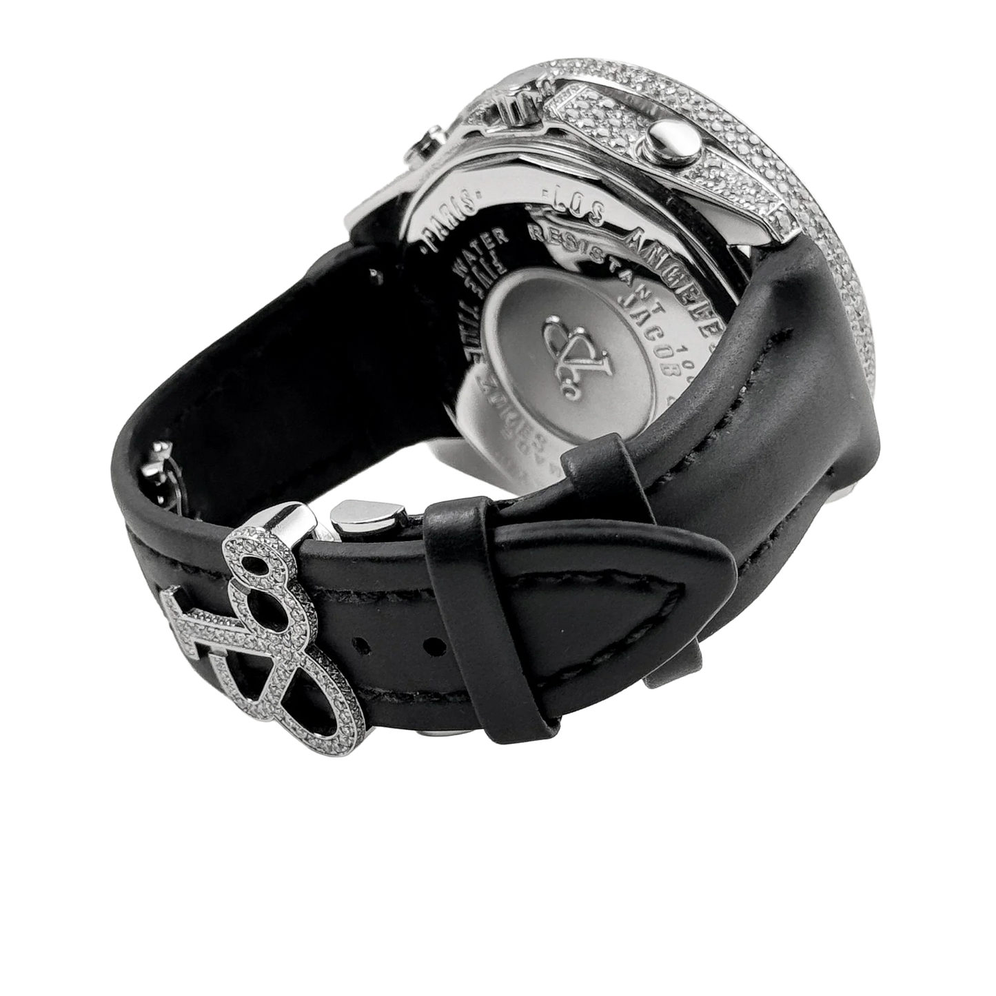 Five Time Zone Steel Diamond 40mm JCM-30