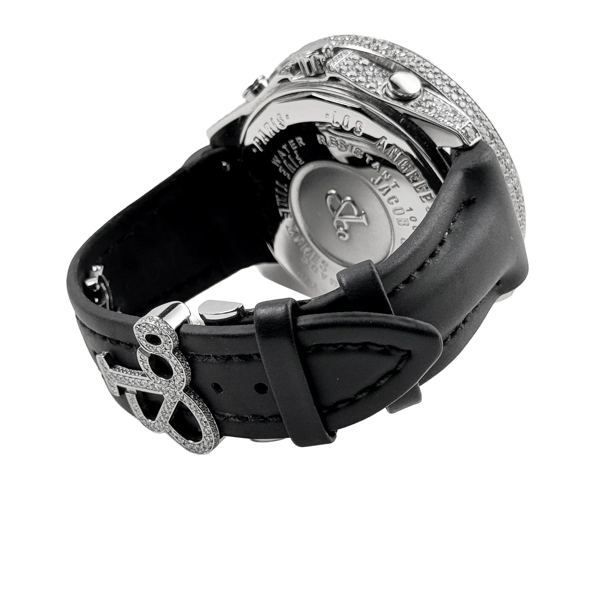 Five Time Zone Steel Diamond 40mm JCM-30