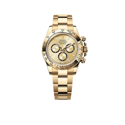 Daytona 40mm Yellow Gold Golden Dial Champagne m126508-0005