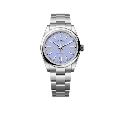 Oyster Perpetual 41mm Stainless Steel Lavender Dial Men Watch 134300-0012 New 2025