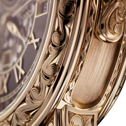 Grand Complications 44mm 6002R-001 Skymoon Tourbillon Rose Gold