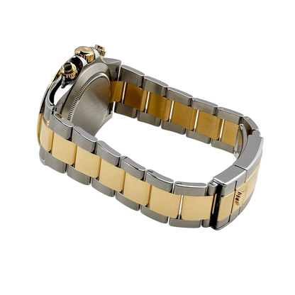 Daytona 40mm Yellow Gold Stainless Steel Black Dial 116503