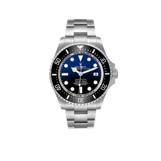 Seadweller Deepsea 44mm Cameron D-Blue Dial Steel Mens Watch 136660