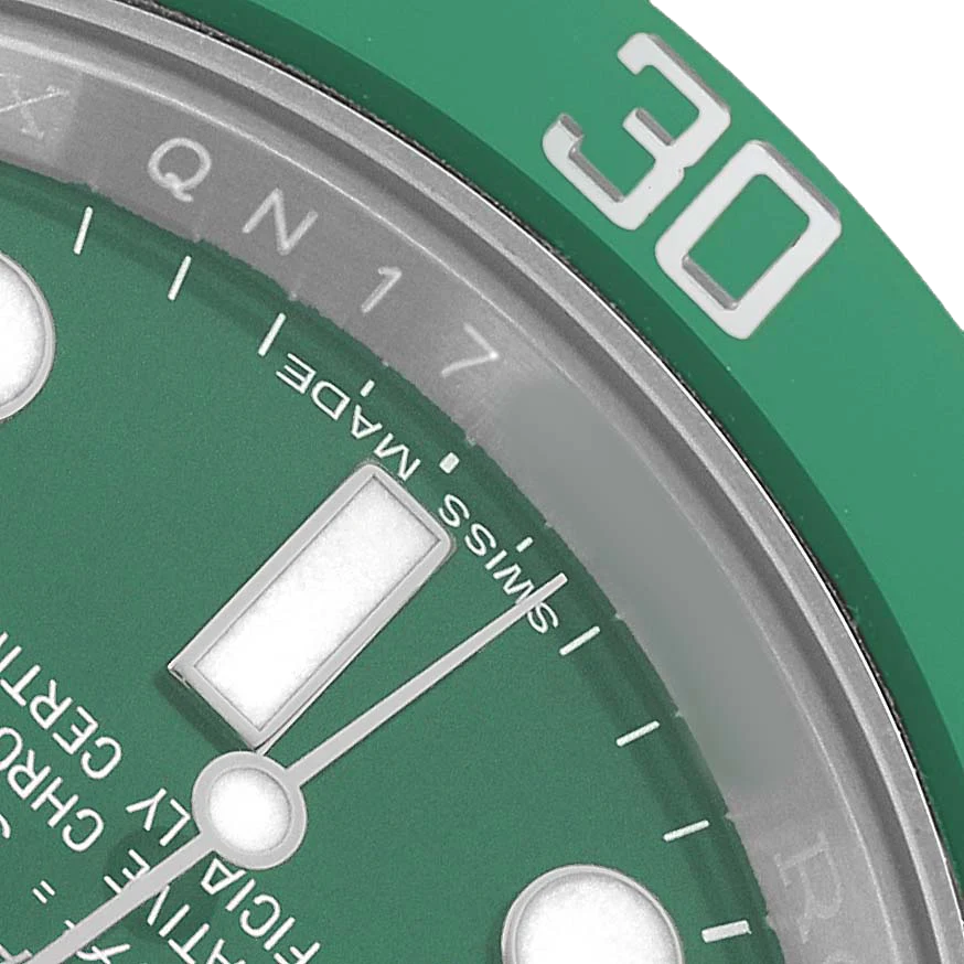 Submariner 40mm Hulk Steel Green Dial Bezel Mens Watch 116610LV