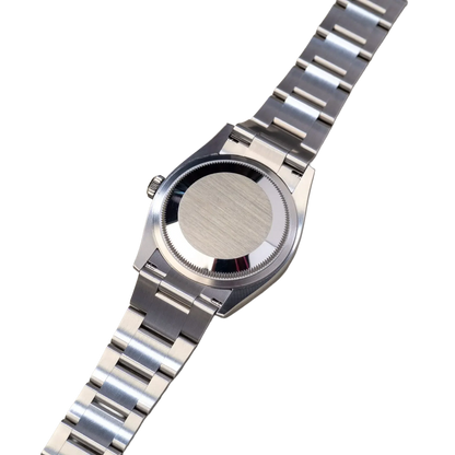 Oyster Perpetual 41mm Stainless Steel Med Blue Dial Men Watch 134300-0009 New 2025